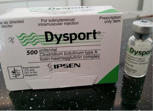 Toxine botulique Ipsen 500 unités anti-rides Allergan Botulax Dysport 100iu, produits de comblement dermique