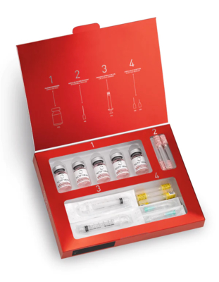 Solution de mésothérapie NCTF 135HA remplie 3 ml x 5 Régénération anti-âge