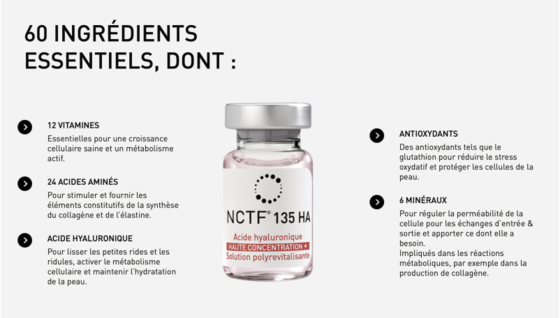 NCTF 135HA Mésothérapie Injectable Booster Cutané 3ml