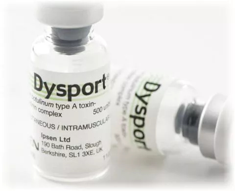 Dysport 500 unités de toxine botulique pour le traitement des rides
