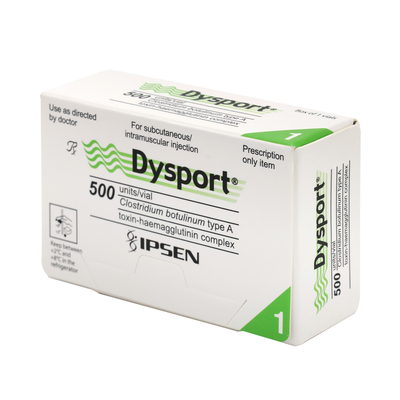 Injection d'Allergan Botox Dysport Toxine Botulique de type A pour l'élimination des rides