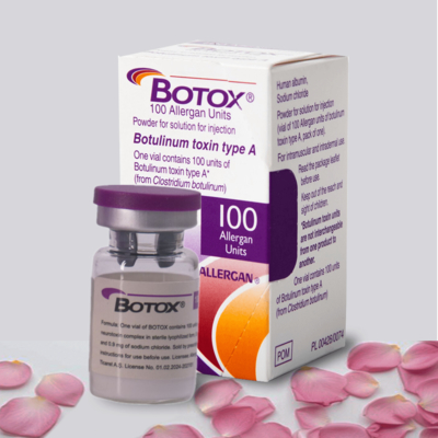 Botox Allergan 100 UI Abbive Botox Clostridium Botulinum Toxin pour éliminer les rides du visage