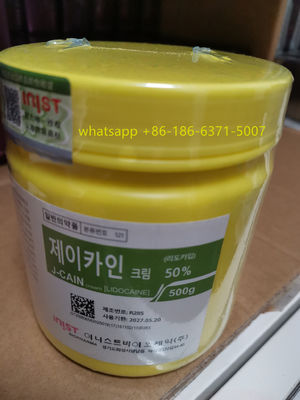 Crème anesthésiante J-Cain Corée 50% 500g Soulagement de la douleur