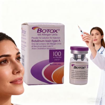 Botox injectable Allergan 100u pour le visage, onabotulinumtoxinA de type A, amélioration des rides du visage