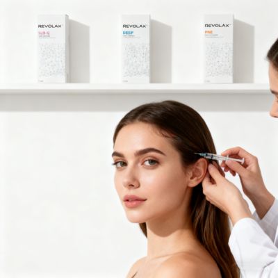 Revolax 1.1ml Filler Lèvres Profond Gel Réticulé Injection Acide Hyaluronique Lèvres Comblement Derme