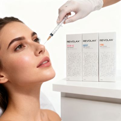Revolax 1.1ml Filler Lèvres Profond Gel Réticulé Injection Acide Hyaluronique Lèvres Comblement Derme