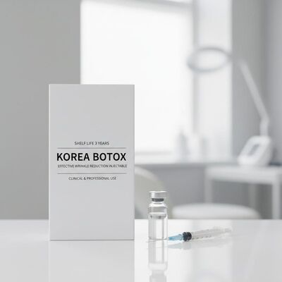 Durée de conservation 3 ans Botox coréen réduction efficace des rides injectable utilisé dans les cliniques et les environnements esthétiques professionnels