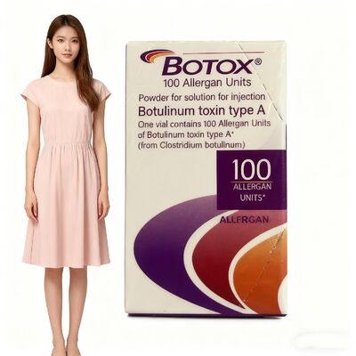 Toxine d'injection Botox Allergan 100u de qualité médicale anti-âge ciblant les rides dynamiques du visage