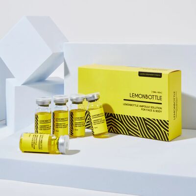 Solution liposolubles de la bouteille de citron naturel