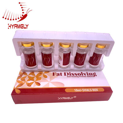 Double Chin Lipolysis Fat Lipolysis Injection la solution lipolytique rouge