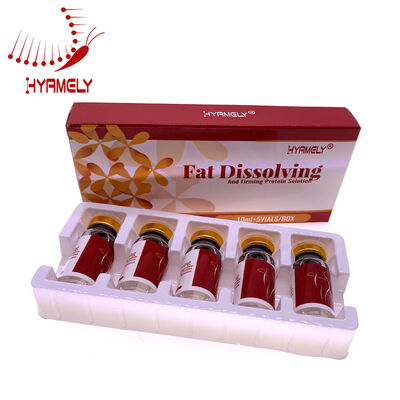Double Chin Lipolysis Fat Lipolysis Injection la solution lipolytique rouge