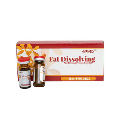 Double Chin Lipolysis Fat Lipolysis Injection la solution lipolytique rouge