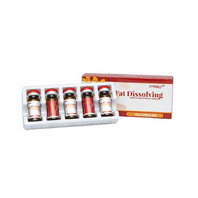 Double Chin Lipolysis Fat Lipolysis Injection la solution lipolytique rouge