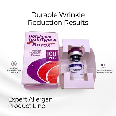 Durée de conservation 3 ans Toxine botulique de type A poudre adaptée au traitement des troubles neuromusculaires et aux solutions esthétiques