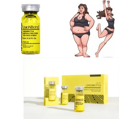 Dissolvant de graisse de bouteille de citron favorisant la perte de poids Solution lipolytique