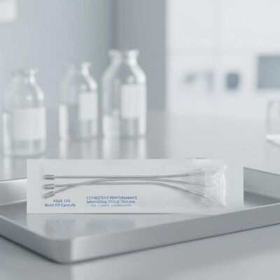 Canules à remplissage émoussé pour adultes de 23 G offrant des performances constantes et minimisant les traumatismes tissulaires lors des améliorations cosmétiques