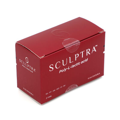 Red Sculptrure 2 vials Advanced Collagen-Stimulating Injectable for Facial Volume Restoration & Long-Lasting Skin Rejuvenation
