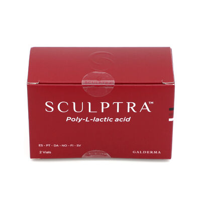 Red Sculptrure 2 vials Advanced Collagen-Stimulating Injectable for Facial Volume Restoration & Long-Lasting Skin Rejuvenation