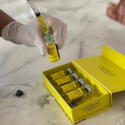 10 ml par flacon de solution lipolytique à base de solvant de graisse