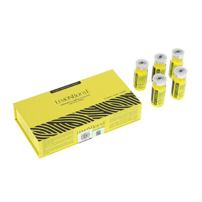 Solution lipolytique Bouteille de citron 10 ml pour le ventre plat