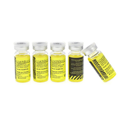 Solution lipolytique Bouteille de citron 10 ml pour le ventre plat