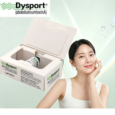 Injection de dysport de qualité médicale Traitement esthétique fiable pour contourner le visage et éliminer les rides Toxine botulique 500 Unité