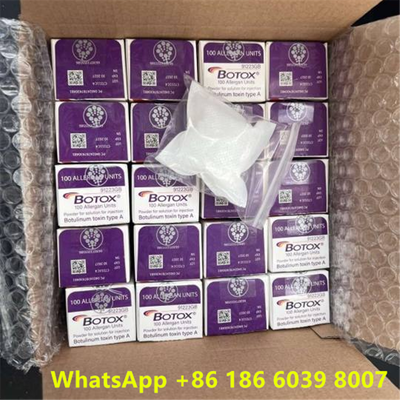 Toxine botulique BOTOX Cosmétique 100 Unités Allergène OnabotulinumtoxinA pour les rides du visage