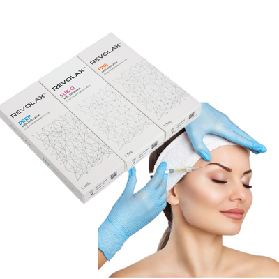 1.1ml Revolax Deep HA Filler Dermique pour Rides Faciales Profondes Ajoute du Volume aux Lèvres
