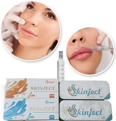 Remplisseur cutané injectable 1ml 2ml 5ml d'ha d'acide hyaluronique de remplisseur de pleine joue de lèvre