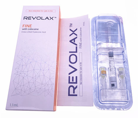 Remplisseur cutané 1.1ml d'acide hyaluronique de Revolax très bien injectable