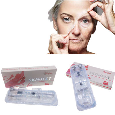 pommette profonde Chin Augmentation de remplisseur cutané de l'acide hyaluronique 2ml