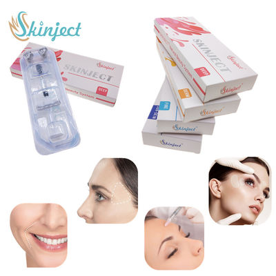 pommette profonde Chin Augmentation de remplisseur cutané de l'acide hyaluronique 2ml
