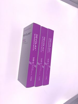 1.1 ml de remplissage de l' HA lié croisé à Revolax SubQ