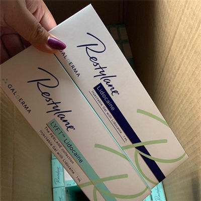 Remplisseur injectable de joue d'acide hyaluronique de chirurgie plastique 1ml/boîte