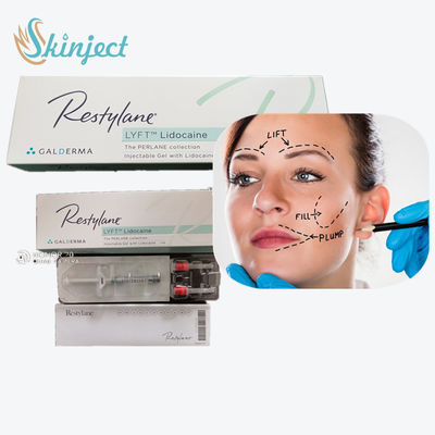 1ml/remplisseurs injectables de lèvre remplisseur de boîte d'injections cutanées de lèvre