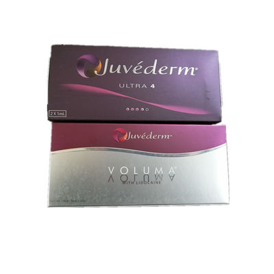 La croix d'aiguille de seringue de Juvederm a lié le remplisseur cutané Ultra4 2x1ml