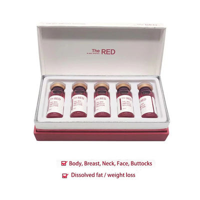 L'injection lipolytique de solution de solution rouge d'ampoule pour la grosse combustion