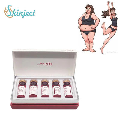 L'injection lipolytique de solution de solution rouge d'ampoule pour la grosse combustion