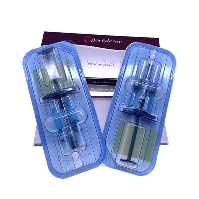 Acide hyaluronique facial du remplisseur 2x1ML de Juvederm Voluma cutané