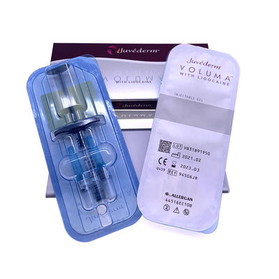 Acide hyaluronique facial du remplisseur 2x1ML de Juvederm Voluma cutané