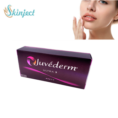 Juvederm injectable acide hyaluronique de remplisseur d'ultra 3 lèvres cutané