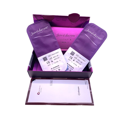 Juvederm injectable acide hyaluronique de remplisseur d'ultra 3 lèvres cutané