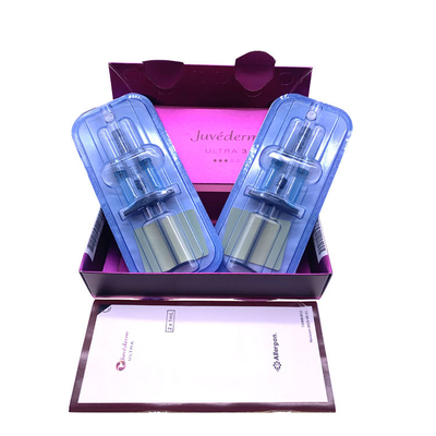 Juvederm injectable acide hyaluronique de remplisseur d'ultra 3 lèvres cutané