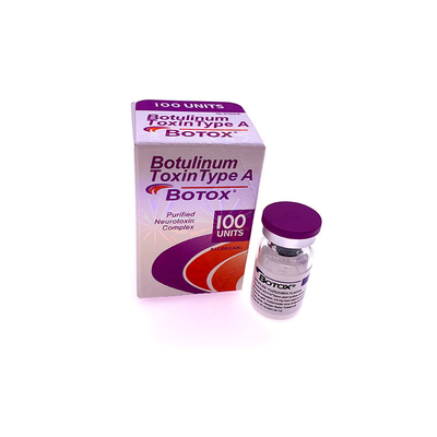 Toxine botulinum de  Allergan de retrait fortement efficace de ride dactylographier une unité 100