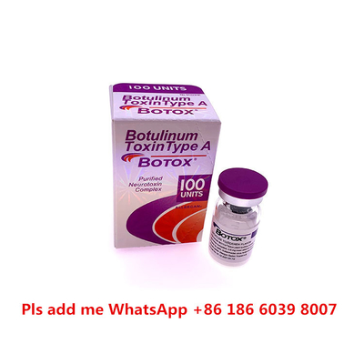 Toxine botulinum 100iu d'Allergan  pour l'anti ride