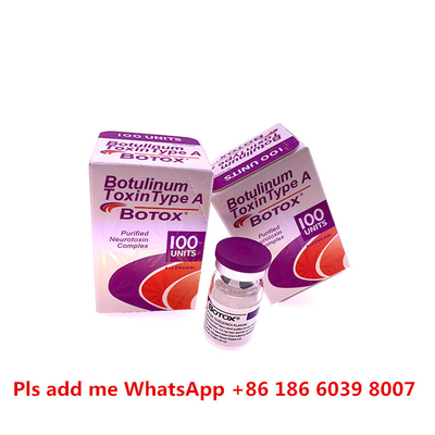 Toxine botulinum 100iu d'Allergan  pour l'anti ride