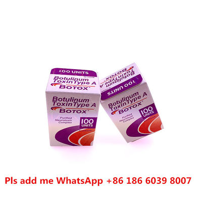 Toxine botulinum 100iu de de marque d'Allergan pour le produit de beauté
