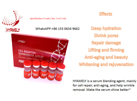 Remplisseur cutané de sérum de l'injection PDRN de Mesotherapy de propulseur meso de peau