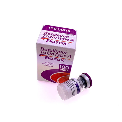 Type une toxine botulinum A d'injection cutanée de remplisseur de 100units Allergan