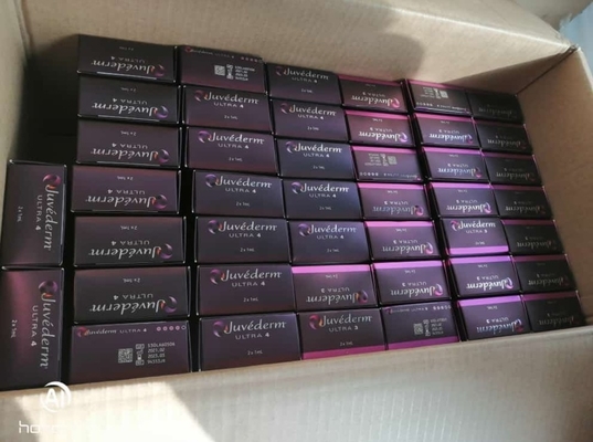 Remplisseur cutané de lèvre de Juvederm de remplisseur d'acide hyaluronique de Juvederm avec du lidocaïne 2x1ml Ultra3 Ultra4